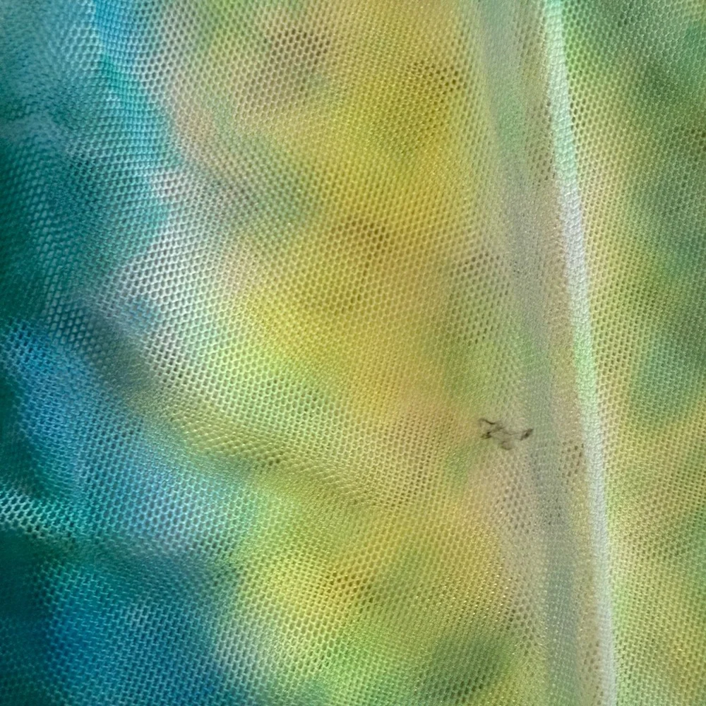 Socialite sheer‎ tie dye tshirt